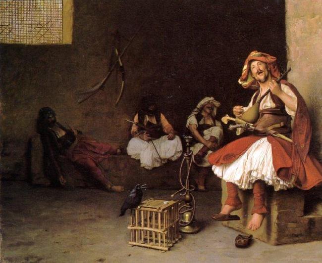 Jean Leon Gerome Bashi-Bazouk Singing